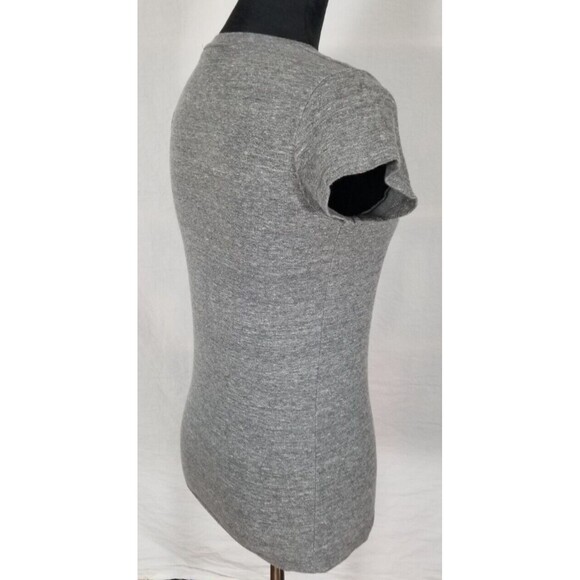 5th & Ocean by New ERA Junior's MLB Tampa Bay Rays Baseball T-Shirt Gray Size M - Picture 8 of 9